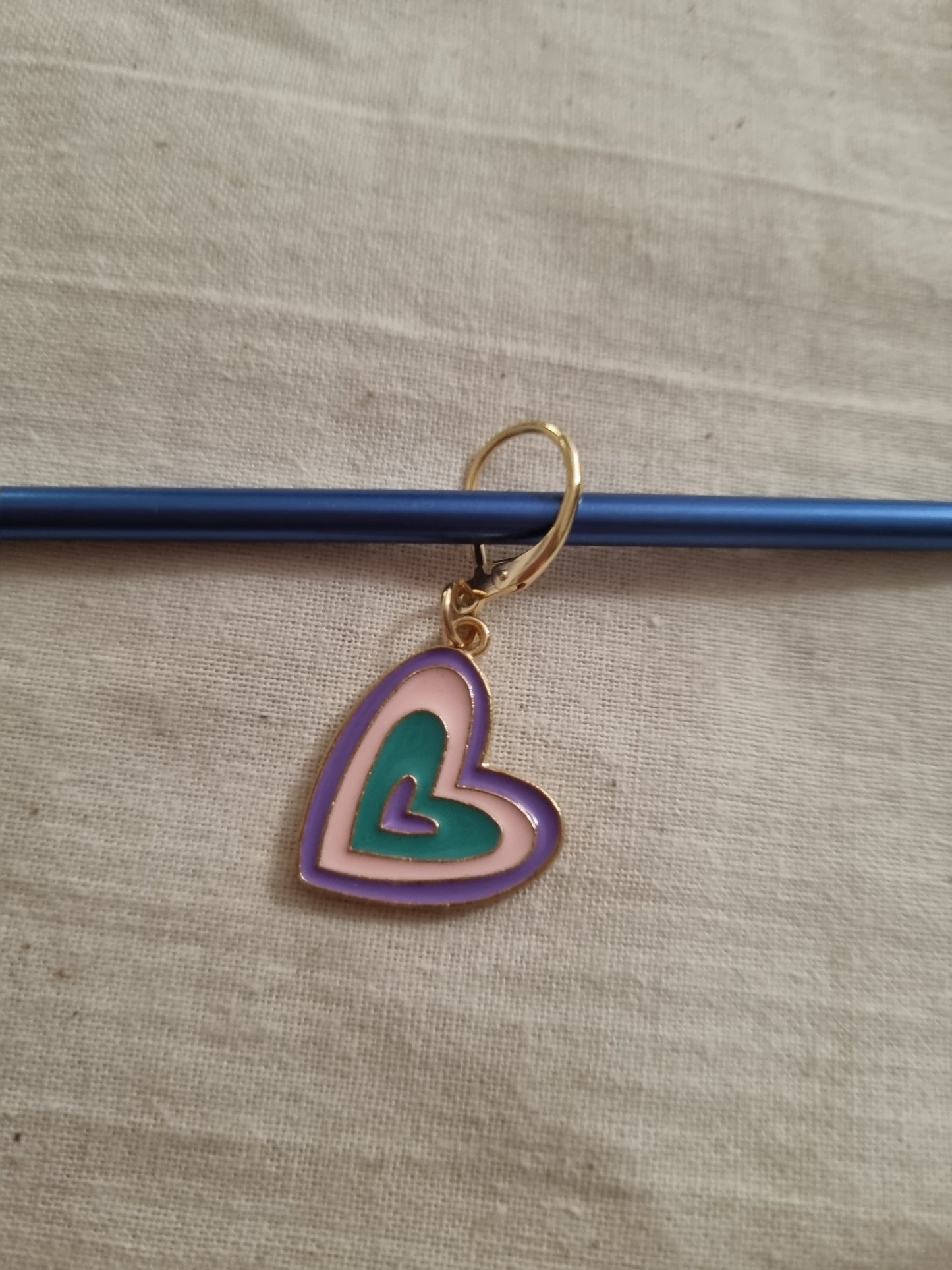 Anneaux marqueurs *Arc en ciel * en dormeuse