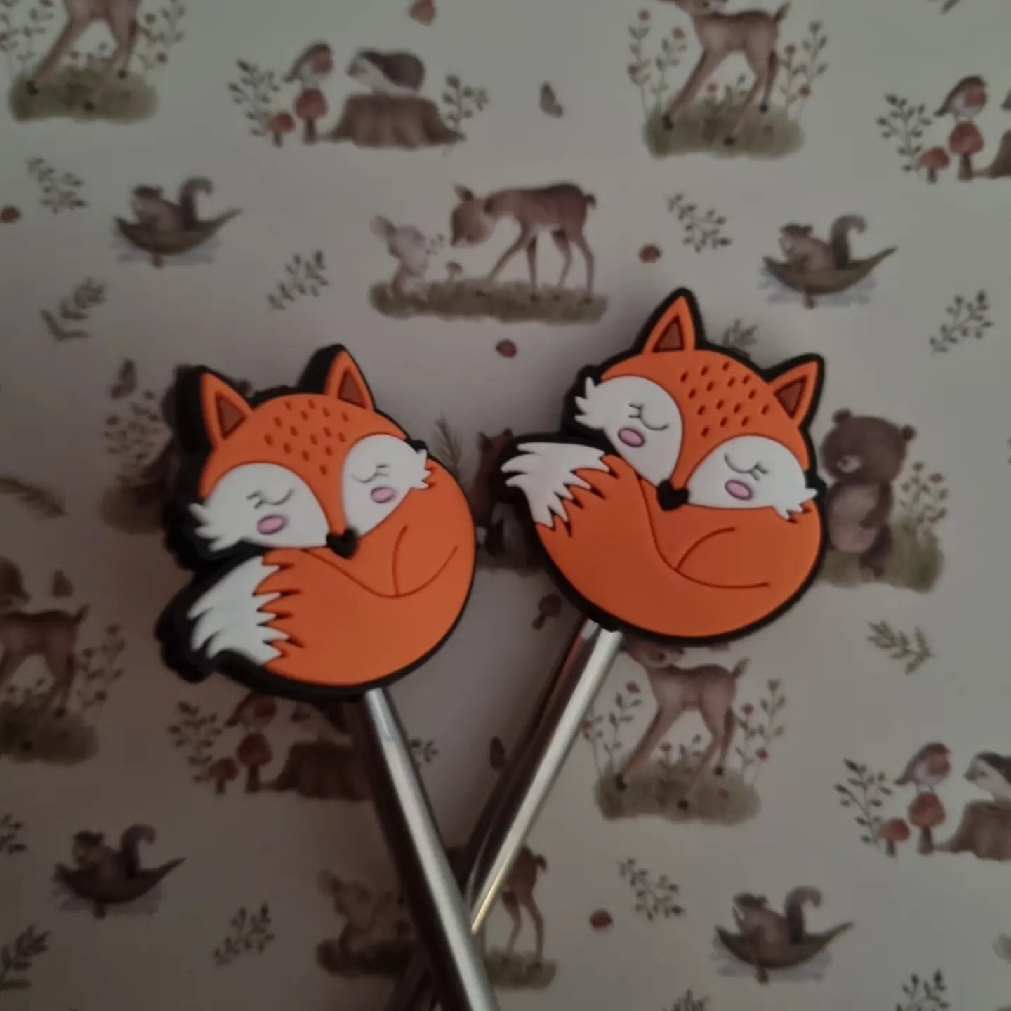 Stoppeurs de mailles - Renards - Collection autumn