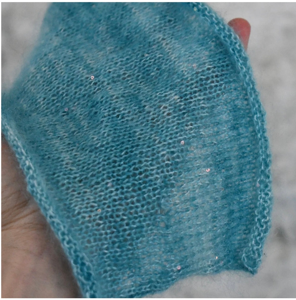 NEW Bubbles Sequins Kid mohair - Laine à teindre