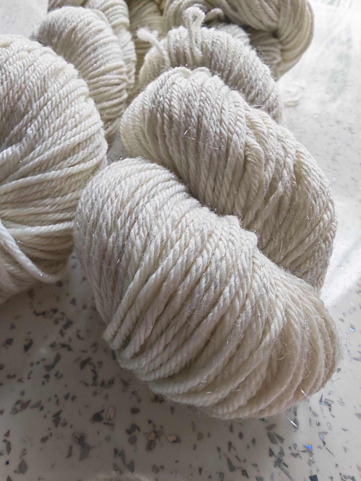 Bubbles Silver Dk - Laine à teindre