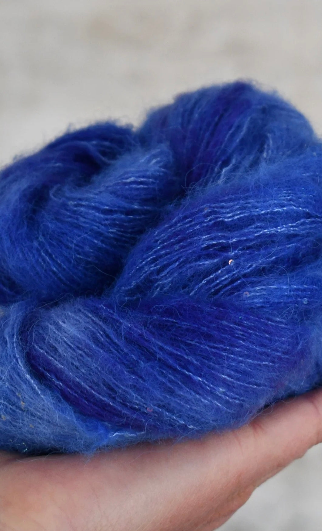 NEW Bubbles Sequins Alpaga Fluff - Laine à teindre