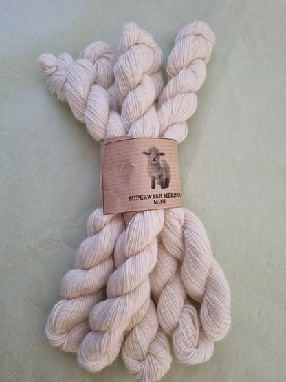 Superwash Mérinos 20gr - Laine à teindre