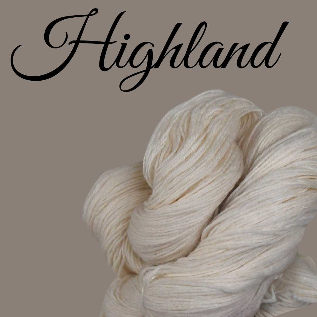 Highland - Laine à teindre[Pré-commandes]