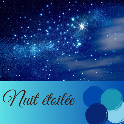 Nuits étoilées - Autorayantes