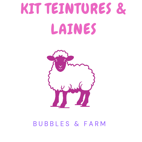 Kit découvert teintures & laines{Pré-commandes}
