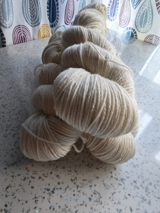 Bubbles Silver - Laine à teindre