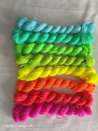 Kit Teinture DIY : 🌈 L'Arc-en-ciel Complet : Les nuances Énergie Pure & Pop
