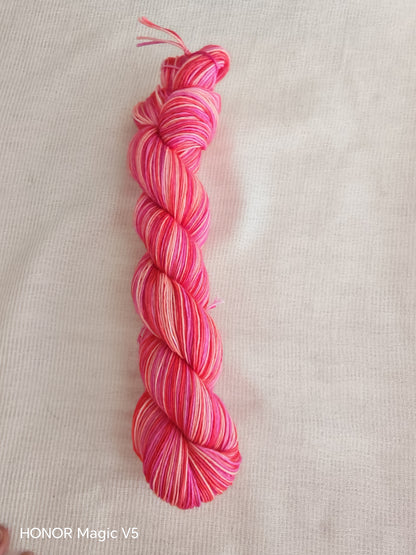 PRÉCOMMANDE : Écheveau Autorayant "Trio du Verger" 🍉🍓 - 100% Main