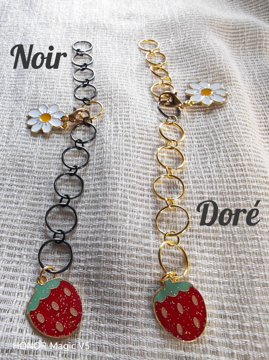 Compte-rangs Artisanal – Collection « Douceur de Fraise »🍓