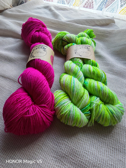 Écheveau Teint à la Main – Coloris : Mojito - Cho7