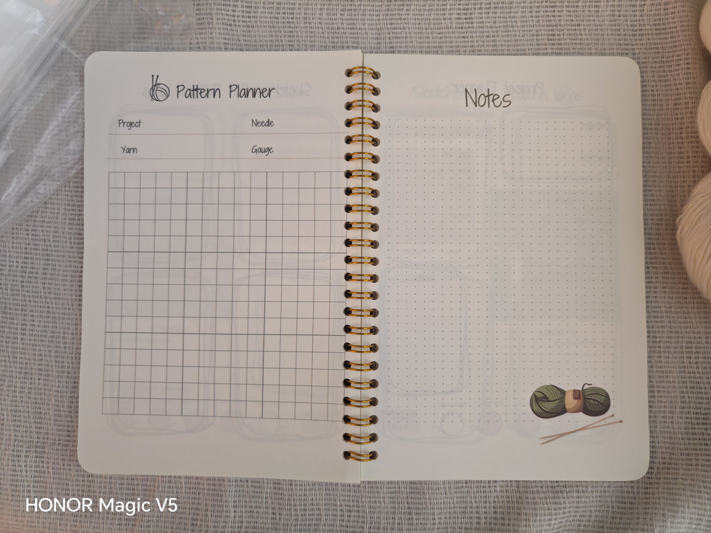 Knitting Planner