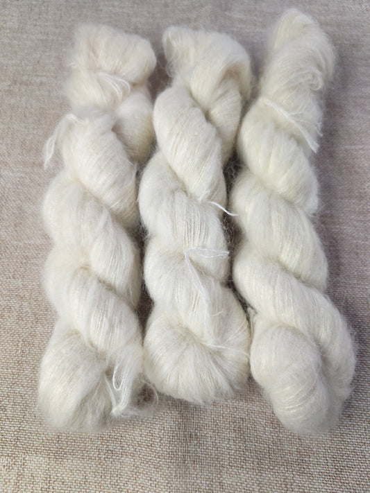 NEW Bubbles Sequins Alpaga Fluff  - Laine à teindre