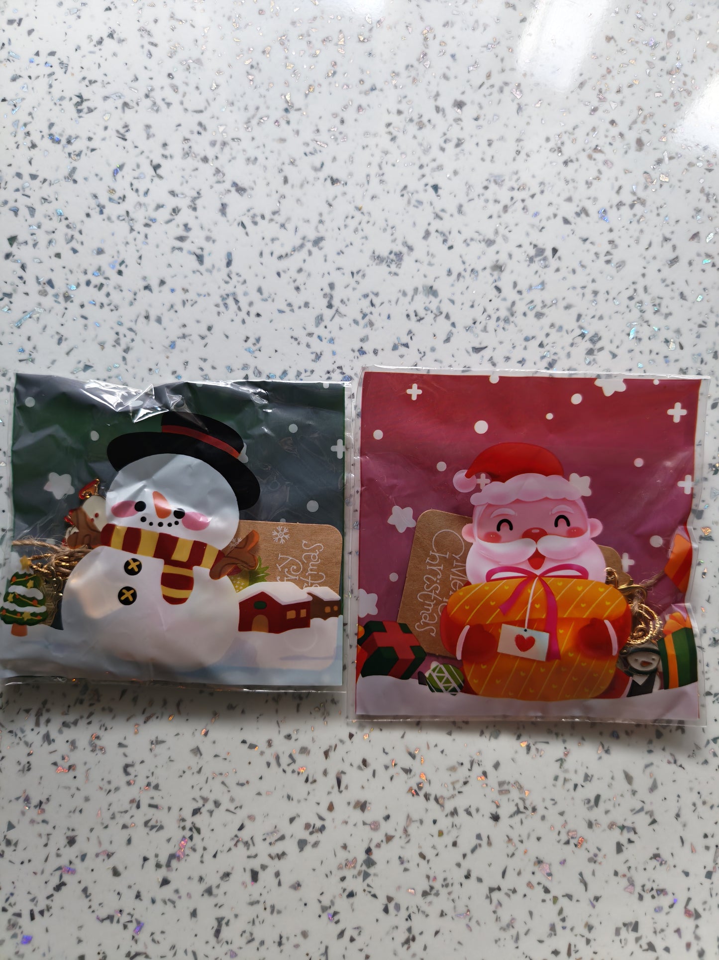 LOT Anneaux marqueurs "Surprise de Noël*